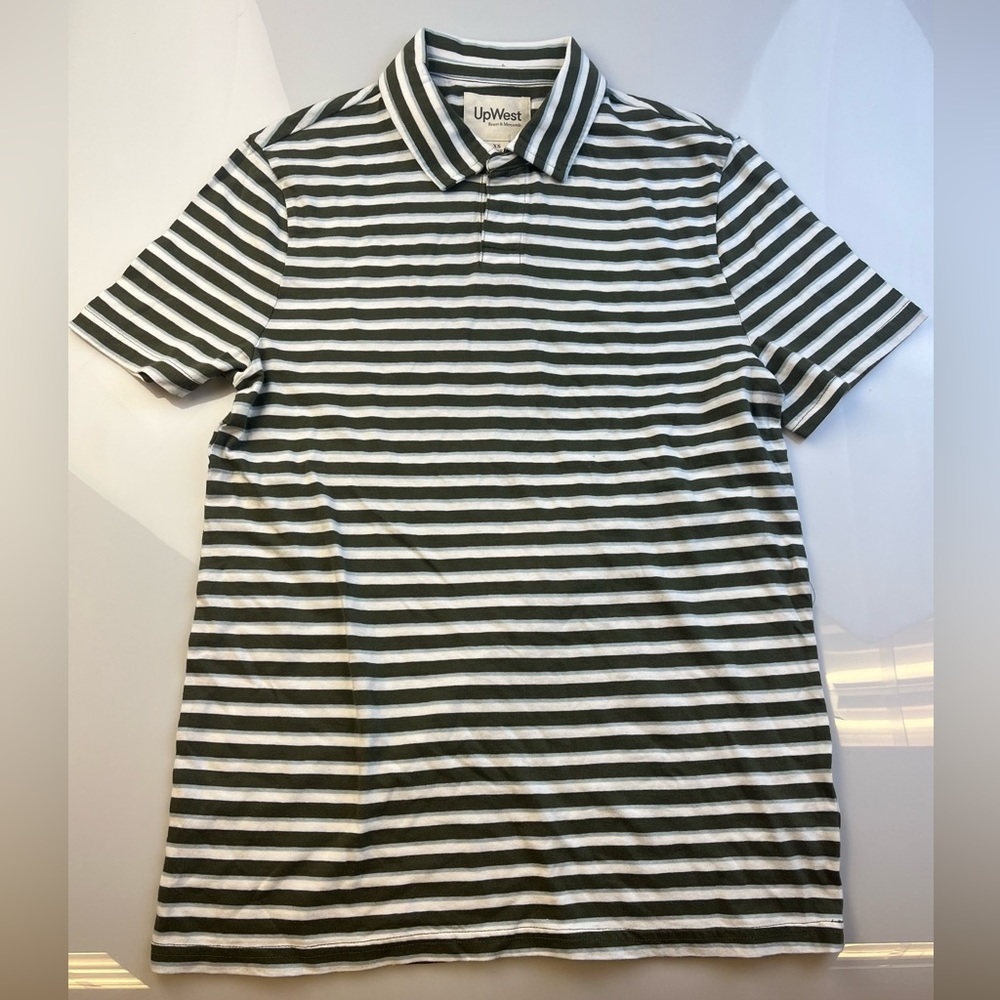 UpWest striped polo r42-7